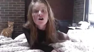 Casting pornográfico Brutal com uma bela filme de pornô da mulher brasileira loira ao estilo BDSM